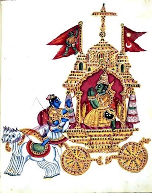 krishna arjun gita